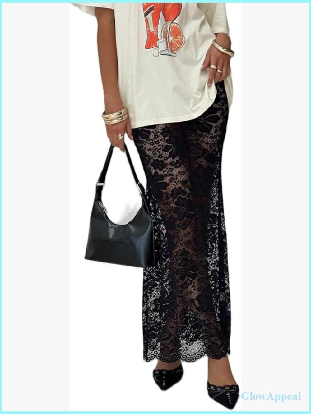 Y2k Lace Maxi Skirt Sheer See Through Beach Cover Up Long Skirt Streetwear